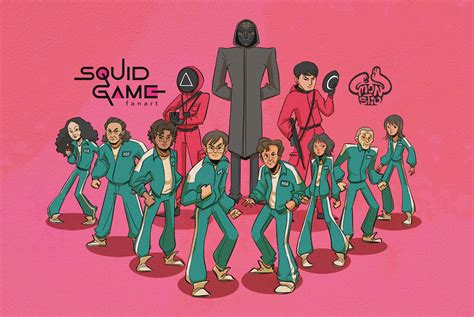 Squid Game Fan Art Collection | Daily design inspiration for creatives ...