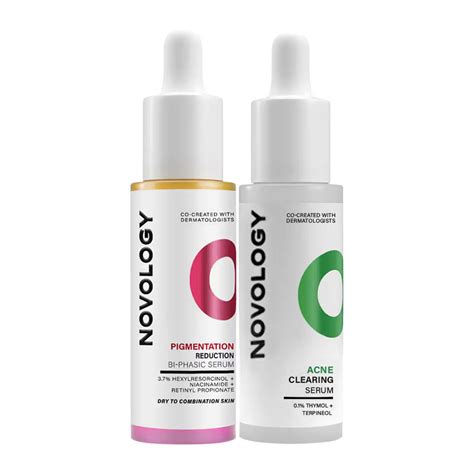 Buy Novology Bi-Phasic Hyper Pigmentation Serum + Acne Reduction Serum ...