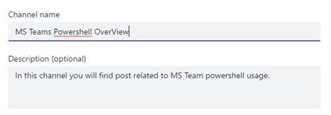Overview of the new Microsoft Teams PowerShell Module - part 2
