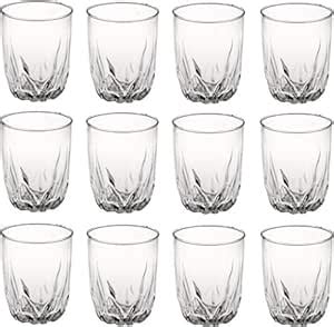 Afast Beverage Tumbler Multipurpose Glass, Set of 12, Gz19_n550, Clear ...