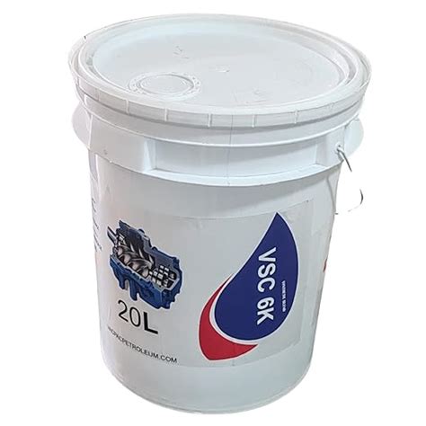 VAC PAC Premium Synthetic Rotary Screw Air Compressor Oil 20 Liter VSC ...