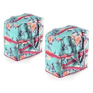 Kuber Industries Flower Printed Everday Use c For Travel: Shopping ...