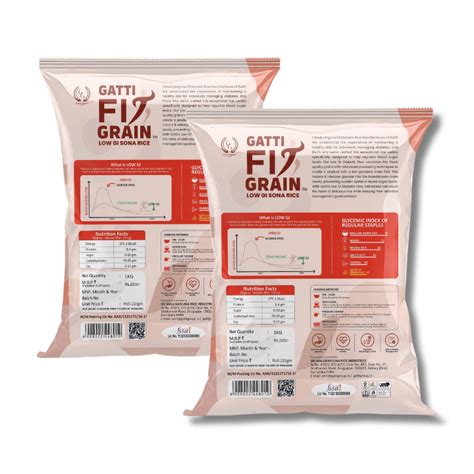 Gatti Fit Grain: Premium Low GI Sona Rice,2 kg Pack – Gatti Foods