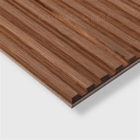 Thermo Oak Asolo Solid Panels | Luxewood India