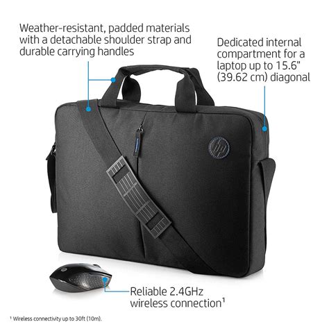 Buy Now | HP 15.6-inch Laptop Briefcase and Wireless Mouse Combo ...