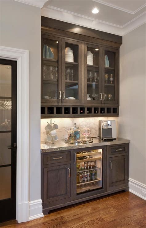 Bar Cabinet With Wine Fridge Opening - www.inf-inet.com