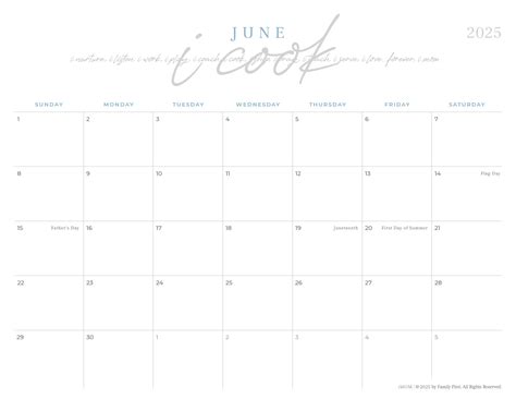 2025-2026 Mom Is a Verb Printable Signature iMOM Calendar - iMOM