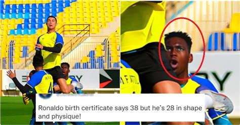 Cristiano Ronaldo Stuns His New Teammates With ‘Superman Jump’ In Al ...