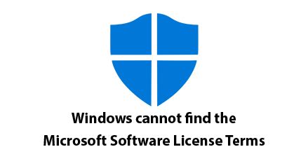 Windows Cannot Find the Microsoft Software License Terms Tamil 的图像结果