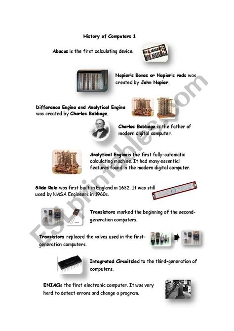 History of Computer Class 5 的图像结果