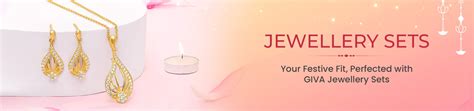 Buy Jewellery Sets Online in India | Silver, Gold-Plated & Rose Gold ...