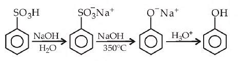 Assertion: Aryl sulphonic acid gives phenol on reacting with NaOH at ...