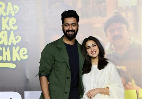 Zara Hatke Zara Bachke: Sara Ali Khan, Vicky Kaushal Celebrate Their ...