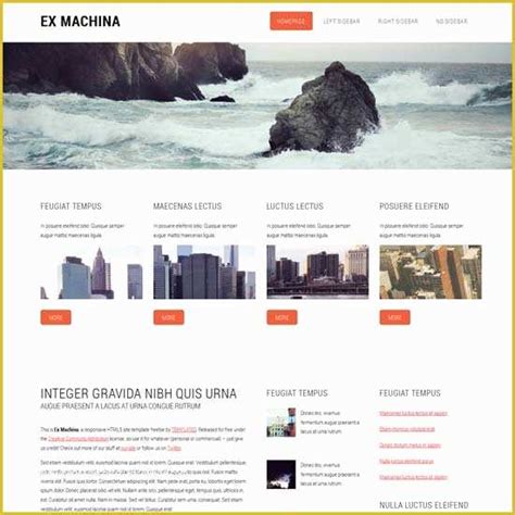 Image result for HTML/CSS Project Template