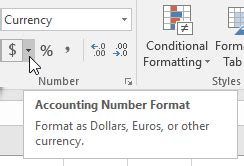 Image result for Currency Number Format