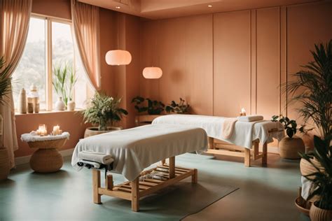 Serene Ambiance Of Massage Studio Free Stock Photo - Public Domain Pictures