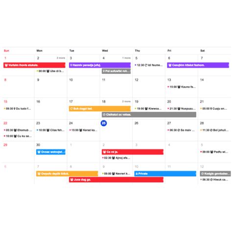 Image result for JavaScript Event Calendar