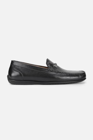 Buy Men Black Loafers Online - 39704661 | Louis Philippe