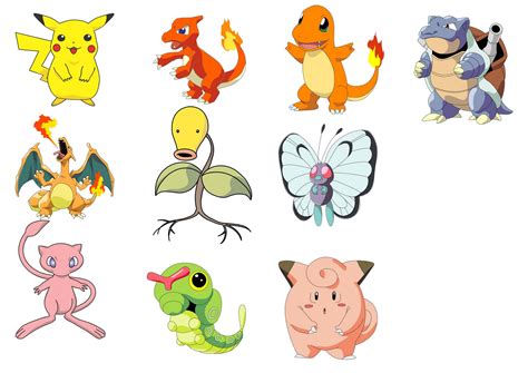 pokemon character clipart 20 free Cliparts | Download images on ...