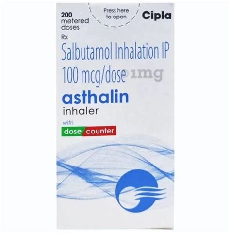 Asthma Inhaler - Asthalin 100mcg Salbutamol Albuterol Inhaler Trader ...