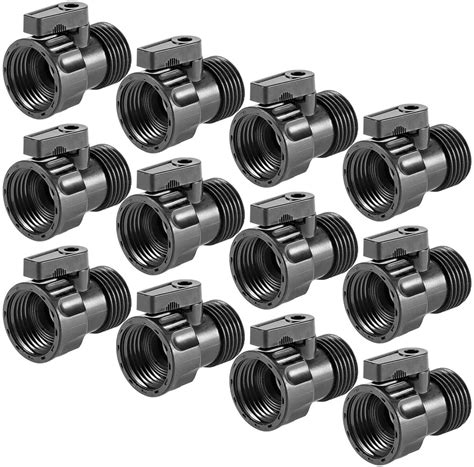 Aprezo Buy 12-Pack Plastic Garden Hose Shut Off Valve at Ubuy India