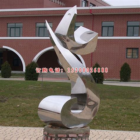 45_大连不锈钢雕塑厂家，白钢雕塑，镜面不锈钢雕塑设计施_百业网