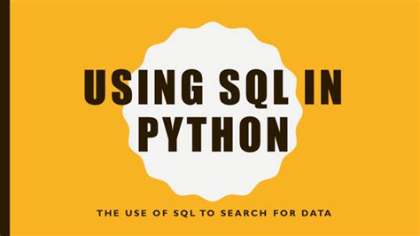 Image result for Computer Science Python SQL
