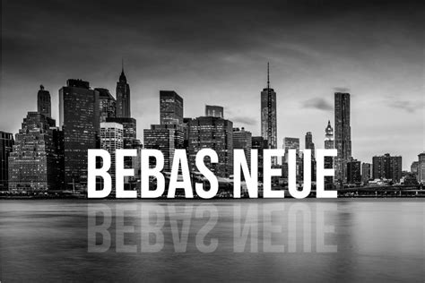 Referance Image 2 Bebas Neue - Picsart Blog