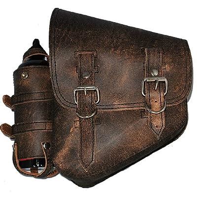 La Rosa Rustic Brown Leather Softail Rigid Chopper India | Ubuy