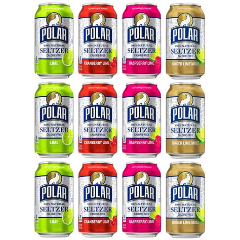 Amazon.com: Polar Seltzer Water - Lime Fiesta Variety (Raspberry Lime ...