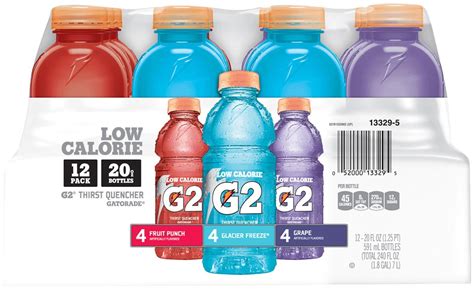 Buy Gatorade G2 Thirst Quencher Sports Drink, Variety Pack, 20oz ...