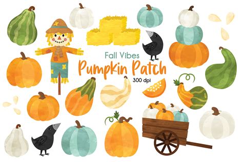 Pumpkin Patch Clip Art