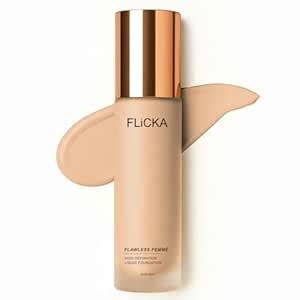 Buy FLiCKA Flawless Femme Liquid Foundation for Face Makeup 30ml ...