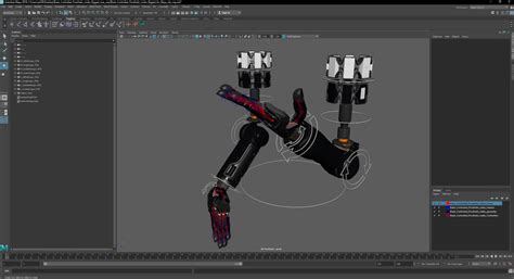 Brain Controlled Prosthetic Limbs Rigged for Maya 3D model | 3D Molier ...