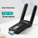 Wavenex Dual Band Realtek Wi-Fi USB Adapter RTL8812BU 1200 Mbps USB ...