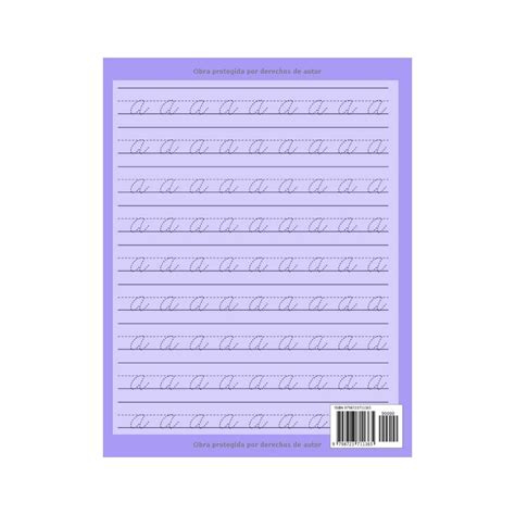 Cuaderno de Escritura Cursiva | 135 Páginas Para | Ubuy India