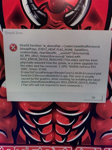 Image result for DirectX RuntimeError