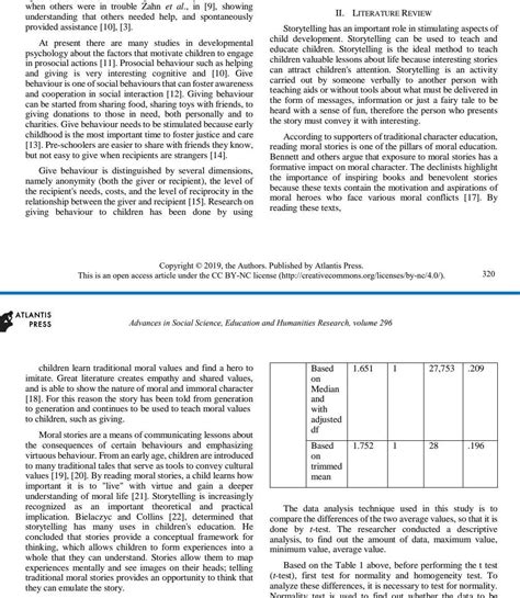 Write a paragraph on how moral stories can play an important role in a ...