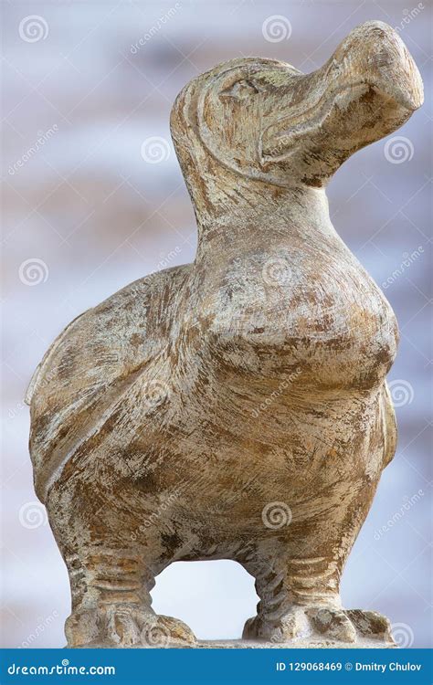 Wooden Dodo Bird - Typical Souvenir from Mauritius Island. Stock Image - Image of craft, louis ...
