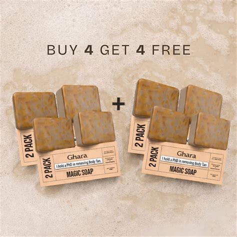 Ghara Sandalwood & Saffron Magic Soap | Natural Skin Care