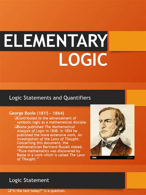 Image result for Elementary Logic Math