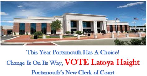 Latoya Haight for Portsmouth Circuit Court Clerk