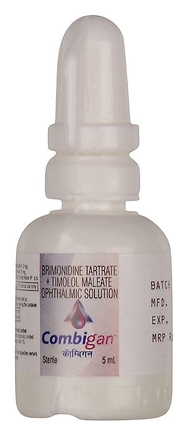 Combigan - Bottle of 5 ml Solution : Amazon.in: Fashion