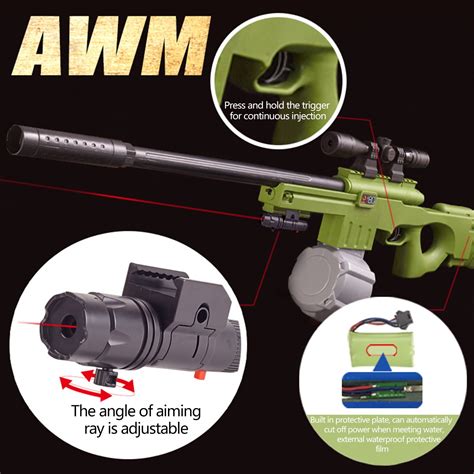 Buy TOYFUNNY Beach toy Electric Jet AWM Pumping Guns, Large High ...