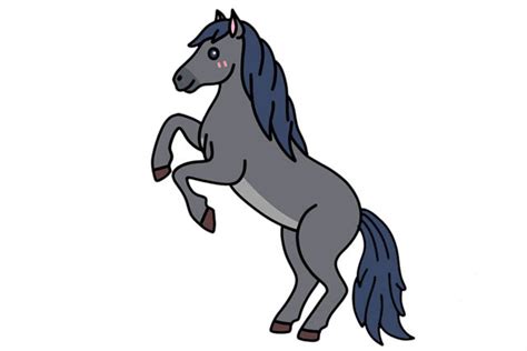 骏马简笔画 的图像结果