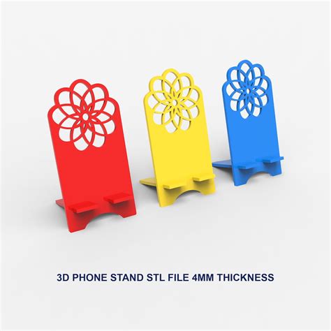 Phone Stand STL File, Phone Stand 3D Printer File, Phone Holder - Etsy