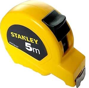 STANLEY STHT36127-812 5 Meter Plastic Short Measuring Tape for Home ...