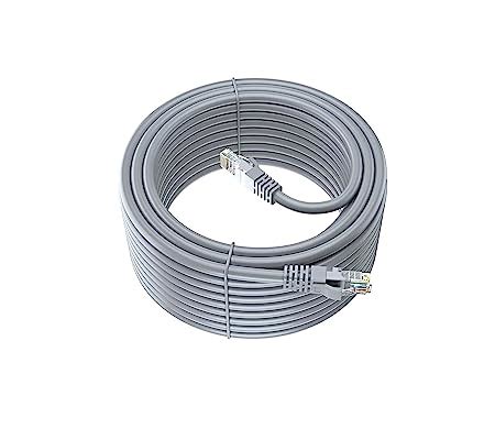 FEDUS 20 Meter Heavy Duty Outdoor Cat6 Cable Weatherproof/UV Resistant ...