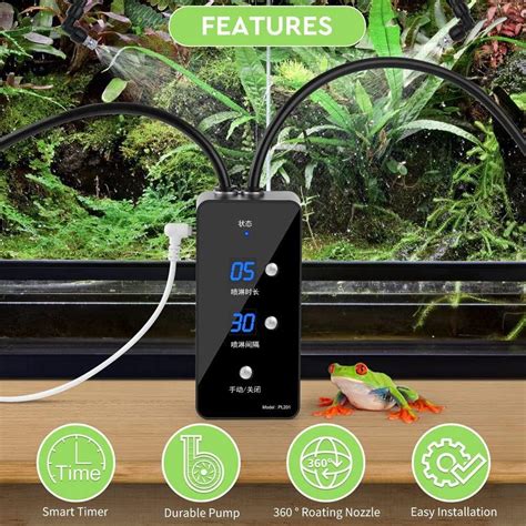 Buy MACIMO Reptile Humidifier Misting System with Adjustable Spray ...