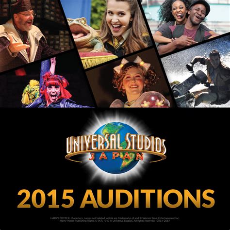 Singers, Actors, Dancers for Universal Japan - Auditions Nationwide
